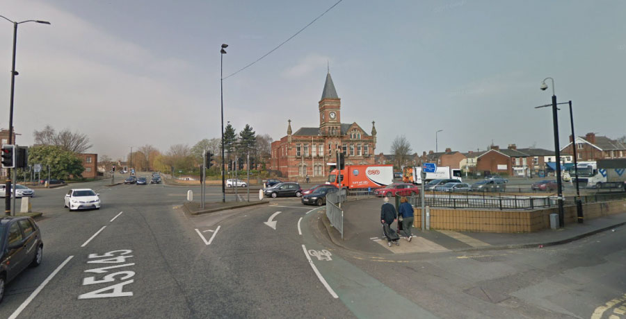 Trafford street view